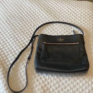 Kate Spade Medium Adjustable Strap Black Purse